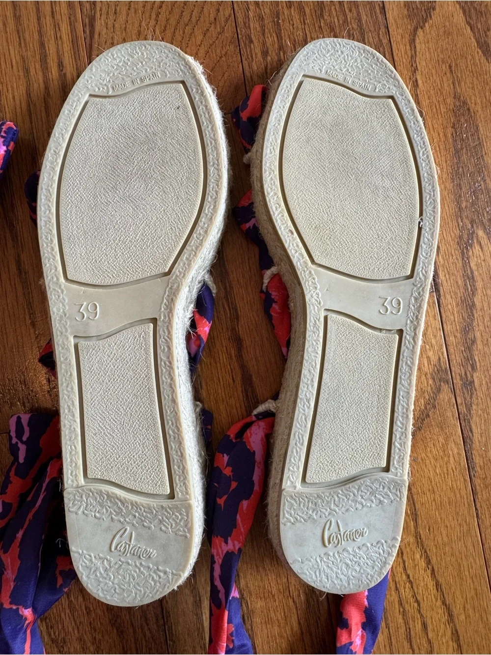 Diane von Furstenberg x Castaner Paloma Printed Wrap Espadrilles NWOT